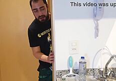 stepmom pulls me into kitchen for hot sex