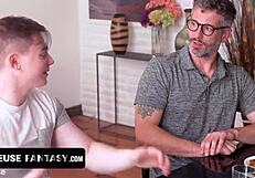 WOW! FREEUSE FANTASY: RIVER LYNN, CHARLIE FORDE BENT OVER BY MIKE MANCINI AND ANTHONY PIERCE!