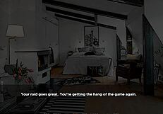 Overstuffed play ending where you release the blonde