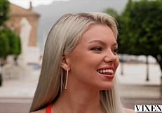 Can Vixen Blonde Ashby Winter Sneak Away For Married Man's Cock?