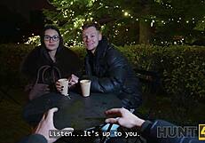 hunt4k stranger's cock delivers ultimate christmas gift to cute czech