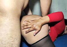 ASS ONLY She Rides Cock Deep in Her Tight Hole and Begs for More!
