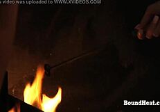 dominant madame and maid brand submissive lesbian slave bound in bdsm humiliation