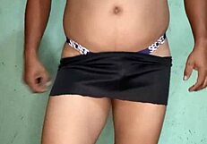 victorias secret satin panties tease as she dances and strips slow