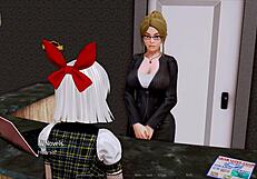 game time in harem hotel room 34 what naughty adventures await?