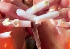 intense oiled redbone soles jerk off commands