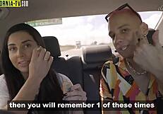 lucky married taxi driver watches famous influencer strip naked in his cab what would you do?