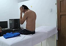 hey check this 20yo mulata's perfect ass seducing in massage room