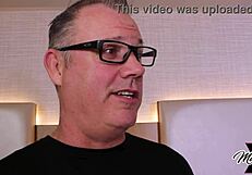 Tommy Utah face fucks Maxine X then cums deep in her wide open mouth
