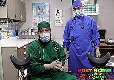 DOCTOR TAMPA AND CANADA CASTRATE PATIENT IN HOSPITAL FETISH