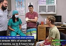 DOCTOR TAMPA AND CANADA CASTRATE PATIENT IN HOSPITAL FETISH