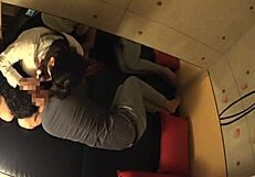 yo this japanese busty schoolgirl gets her huge saggy tits massaged in secret