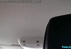 Petite Blonde College Coed with Big Ass Cums Hard on Cock in Garage Public Fuck Getting Super Wet