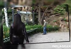 Slutty Latina Cutie Fingered and Fucked Hard Outdoors in Heels by Massive Cock