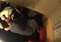 yo this japanese busty schoolgirl gets her huge saggy tits massaged in secret