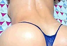 colombian milf deepthroat interracial anal creampie with hardcore spanking