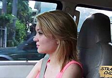 blonde teen dakota skye rides cock hard for that free ride