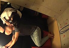 yo this japanese busty schoolgirl gets her huge saggy tits massaged in secret