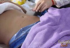 relaxing massage on my latina dominatrix with natural tits?