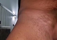 sexy tee slut takes massive cum blast from huge cock