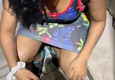 Teen Gulps Cum On Crowded Buenos Aires Streets