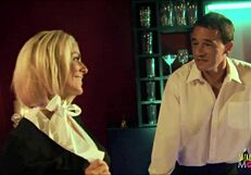 Blonde Milf In Lingerie Sucks Fucks And Swallows Cum At Nightclub