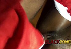 how does santa claus fuck so good on Christmas with that tight ebony babe?
