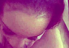 brunette teen slurps hairless ebony monster cock till cumshot