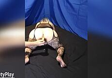 wanna see this bbw milf's huge ass creampie drip from anal fingering orgasm toys?