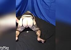 wanna see this bbw milf's huge ass creampie drip from anal fingering orgasm toys?