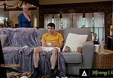 Dee Williams Mommy Milf Satisfies Stepson Bent Over Doggystyle Caring Sloppy