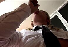 i skip studying as classmate fucks my russian schoolgirl pussy