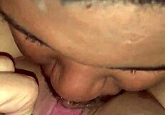 Young Stud Devours Pretty Milf Pussy with Relentless Tongue Licks