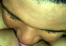 Young Stud Devours Pretty Milf Pussy with Relentless Tongue Licks