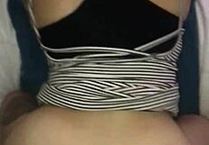Huge homemade ass bends over in slow mo doggystyle pov pounding