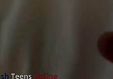 hot british brunette emo girl wanks and fucks lucky fan next door