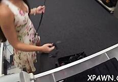 Sex in shop with skank? damn she's tight and rough 😈💦