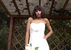 he blasts cum all over my wedding dress before ceremony 😍💦
