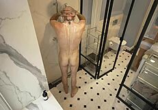 Intense Shower Sex Wife Moans Big Cock Doggystyle Facial Wet Pussy