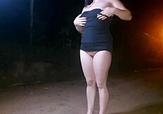 hotwife craves big black cock so we hit dogging spot for public pounding
