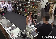 Sex in shop with skank? damn she's tight and rough 😈💦