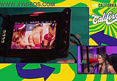 Rafa Hot Blonde Queen Delivers Virtual Big Tits Sex Show
