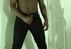 pondering romantic ways to worship her by jeans-clad cum tribute freely offered