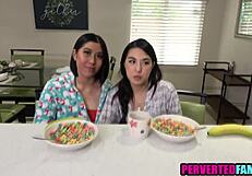 hey daddy asian stepdaughters made your christmas with our tight pussies