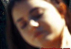 you know that cute girl next door? stalker bends her over for rough doggystyle pounding