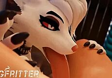 Furry Ymv Deepthroat And Titfuck Compilation Delivers