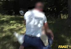 Fake Taxi Delivers Anal Threesome Poundings Bent Over Doggystyle With Cherry Kiss And Public Agent