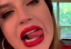 Dark goth girl explodes in wild orgasm meditation frenzy!!