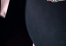 German high heels domme milf owns her sniffing shoe slave!!