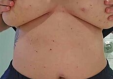 whoa, check out these huge natural tits bouncing like crazy